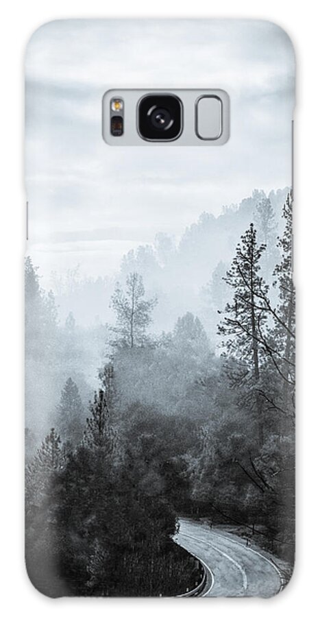 Susaneileenevans Galaxy Case featuring the photograph Misty Morning by Susan Eileen Evans