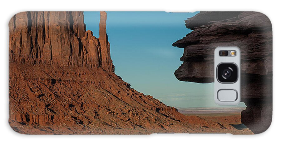 Monument Valley Galaxy Case featuring the photograph Mitten to the Face by George Buxbaum