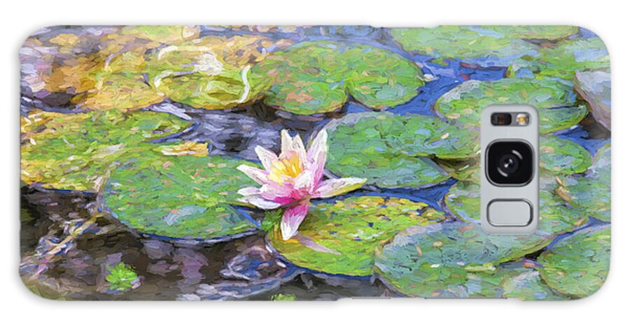 Lily Galaxy S8 Case featuring the photograph Monet's lily by Sheila Smart Fine Art Photography