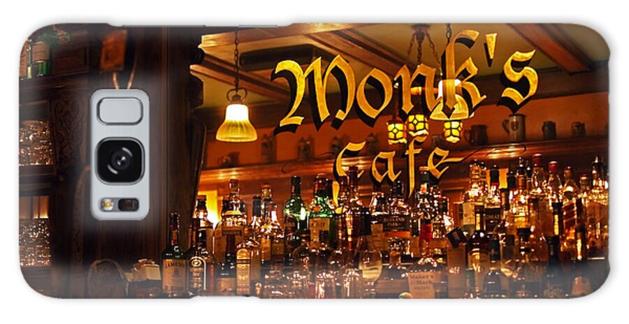 Monk's Cafe Galaxy Case featuring the photograph Monks Cafe by Rona Black