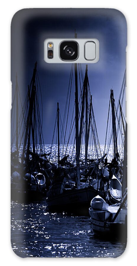 Caribbean Galaxy Case featuring the photograph Moonlit Bay by John Magyar Photography