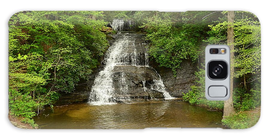 Waterfalls Galaxy Case featuring the photograph Moores Creek Falls by Bob Sample