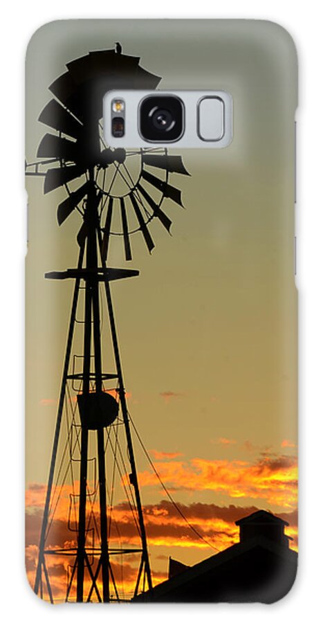 Dakota Galaxy Case featuring the photograph Morning at the Farm by Greni Graph