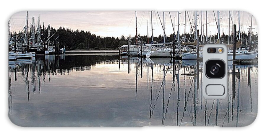 Boat Galaxy Case featuring the photograph Charleston Basin Morning by Suzy Piatt