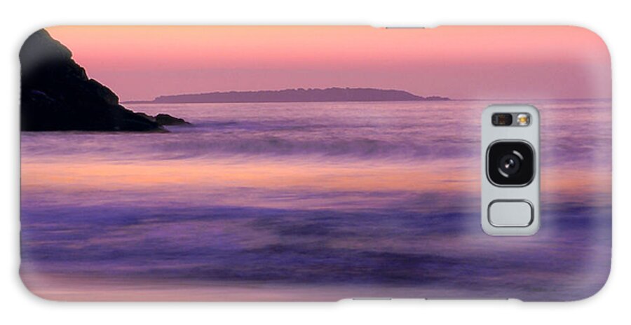 Morning Dream Galaxy Case featuring the photograph Morning Dream Singing Beach by Michael Hubley