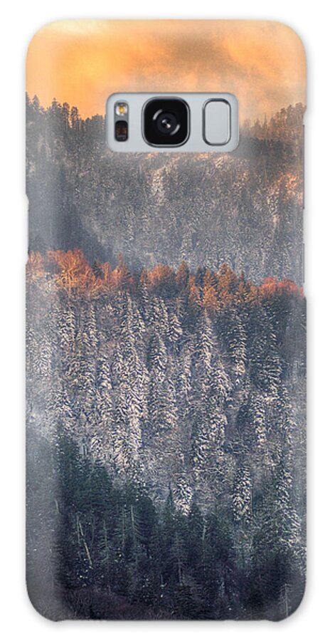 Mountains Galaxy Case featuring the photograph Morning Mountains II by Rebecca Hiatt