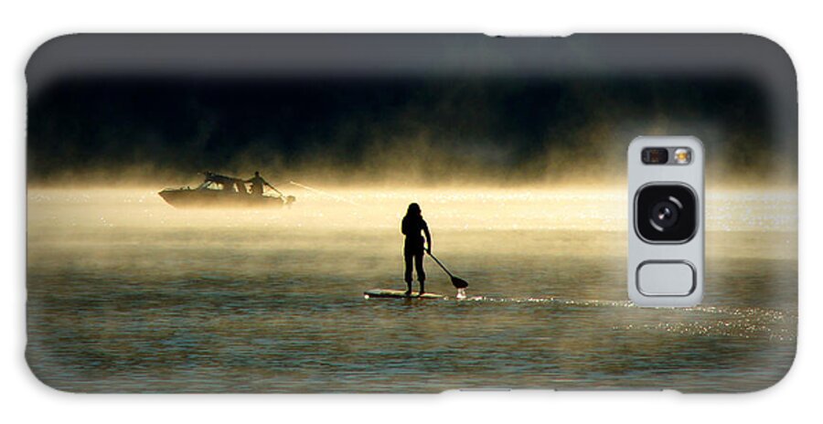 Early Morning Galaxy Case featuring the photograph Morning on the Water by Anita Braconnier
