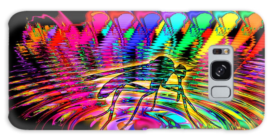 Bug Galaxy Case featuring the digital art Mosquito Way- by Robert Orinski