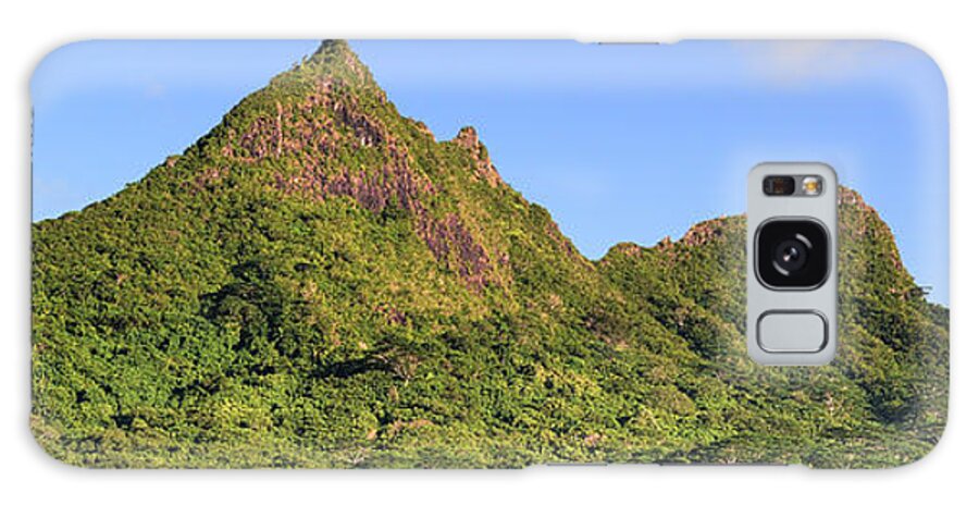 Mount Olomana Galaxy Case featuring the photograph Mount Olomana Panorama by Aloha Art