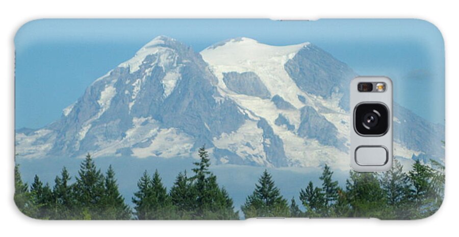 Kathy Long Galaxy S8 Case featuring the photograph Mount Rainier by Kathy Long