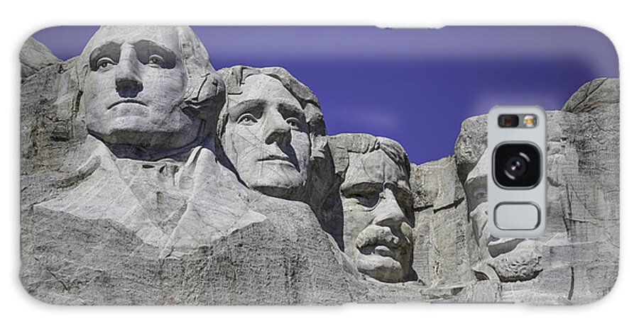 Mount Rushmore Galaxy Case featuring the photograph Mount Rushmore by Lynn Sprowl