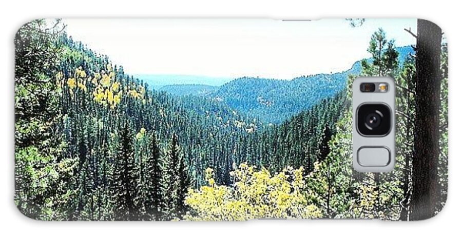  Galaxy Case featuring the photograph Mountain Valley View. Chuska Mountains by Reid Nelson