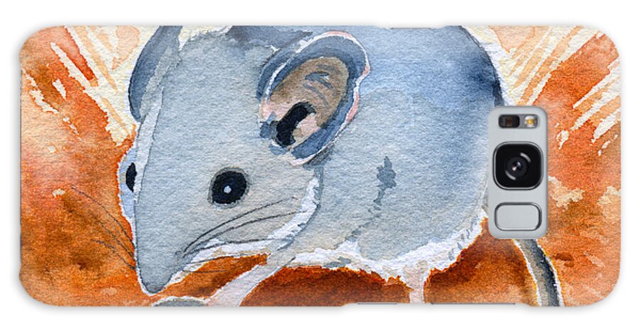 Mouse Galaxy Case featuring the painting Mouse by Katherine Miller