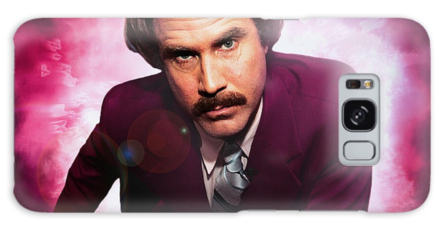 Mr. Ron Burgundy Galaxy S8 Case featuring the photograph Mr. Ron Mr. Ron Burgundy from Anchorman by Nicholas Grunas
