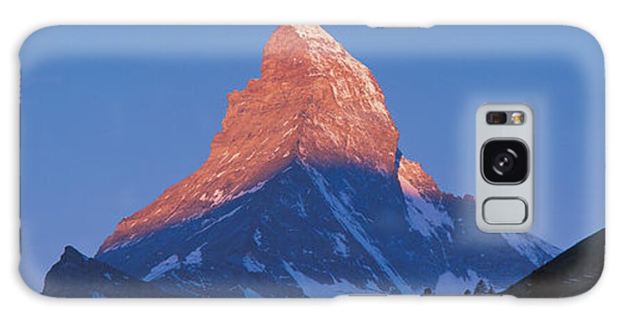 Photography Galaxy Case featuring the photograph Mt Matterhorn Zermatt Switzerland by Panoramic Images
