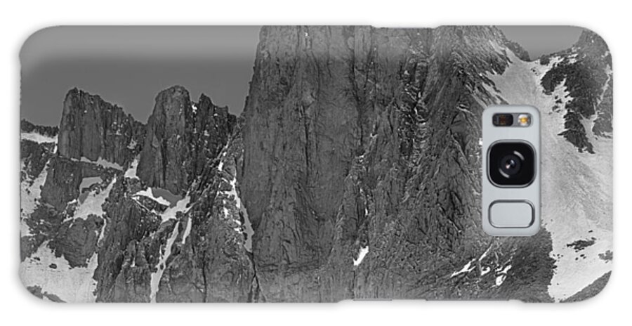 Mt. Sill Galaxy S8 Case featuring the photograph 406427-Mt. Sill, BW by Ed Cooper Photography