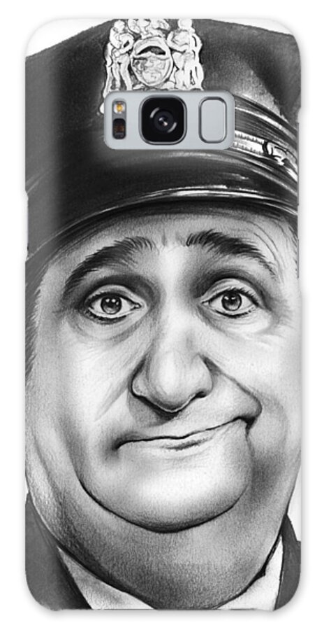 Al Molinaro Galaxy Case featuring the drawing Murray the Cop by Greg Joens