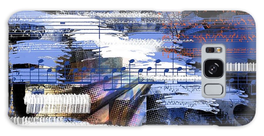 Abstract Galaxy Case featuring the digital art Music from Ama by Art Di