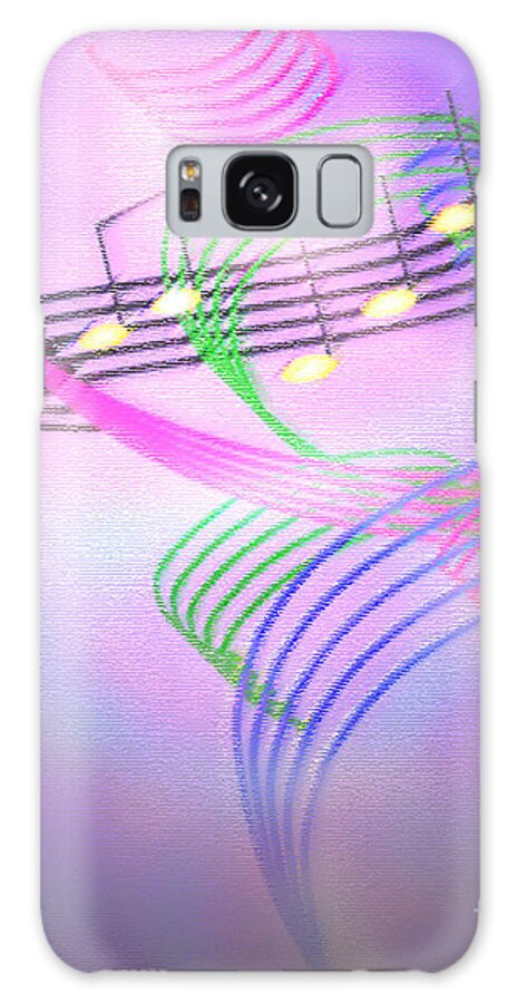 Music Galaxy Case featuring the digital art Musical Alchemy by Dee Davis
