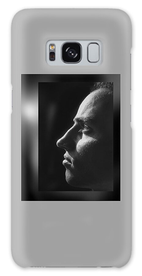 Portrait Galaxy Case featuring the photograph Just Don't Smoke by Hartmut Jager