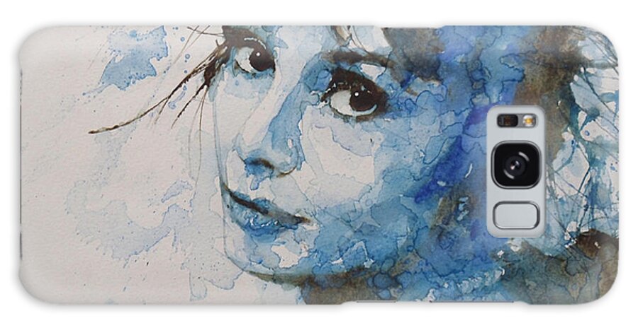 Audrey Hepburn Galaxy Case featuring the painting My Fair Lady- Audrey Hepburn by Paul Lovering