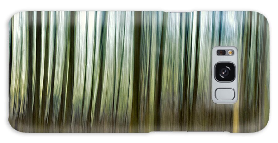 Nature Galaxy Case featuring the photograph Abstract trees by Mike Santis