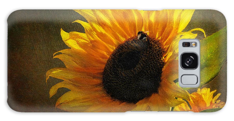 Sunflower Galaxy Case featuring the digital art ...My Only Sunshine by Lianne Schneider