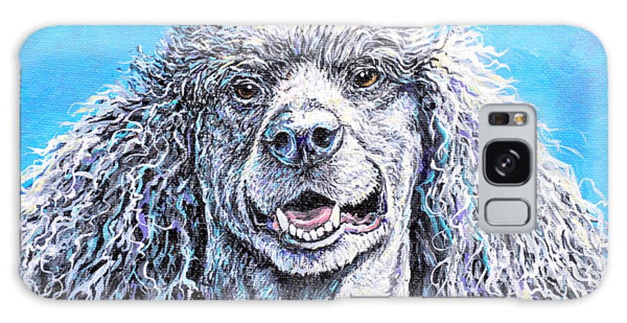 Dog Galaxy Case featuring the painting My Standard Of Excellence by Gail Butler