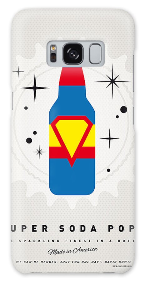 Superheroes Galaxy Case featuring the digital art My SUPER SODA POPS No-05 by Chungkong Art