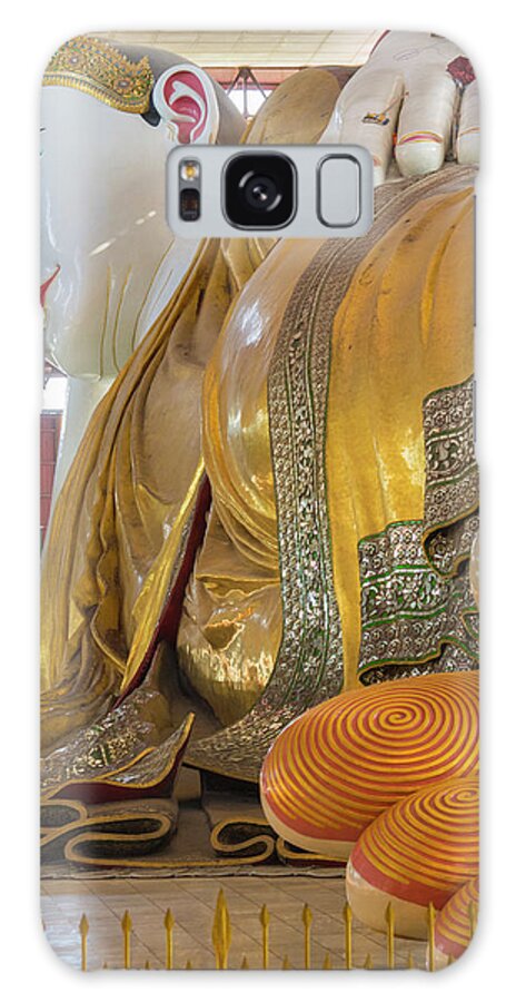 Buddha Galaxy Case featuring the photograph Myanmar Yangon Chauk Htat Gyi Pagoda by Inger Hogstrom