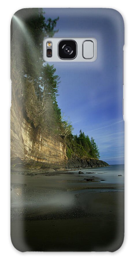 Scenics Galaxy Case featuring the photograph Mystic Beach, Vancouver Island, Canada by Mark K. Daly