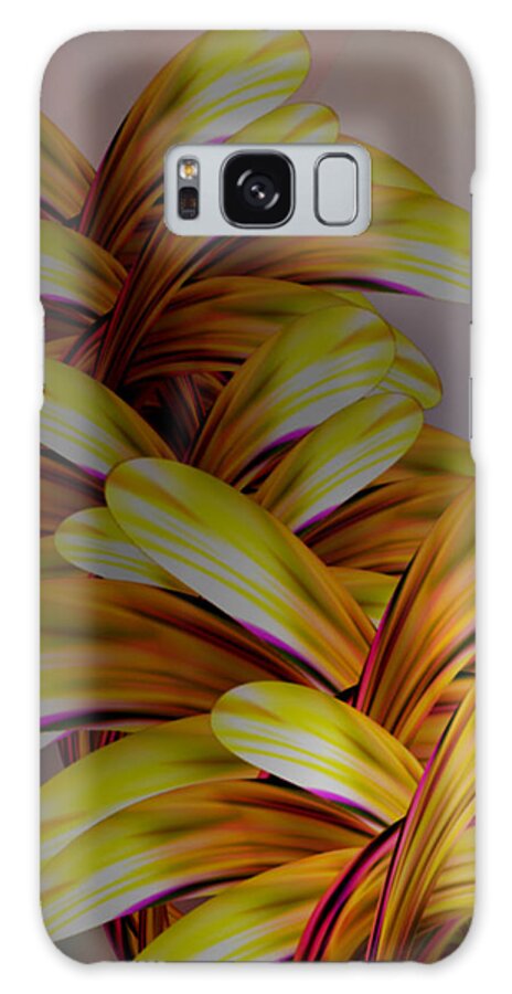 Steve Sperry Mighty Sight Studio Mightysightstudio.com Naked Petals Galaxy Case featuring the digital art Naked Petals by Steve Sperry