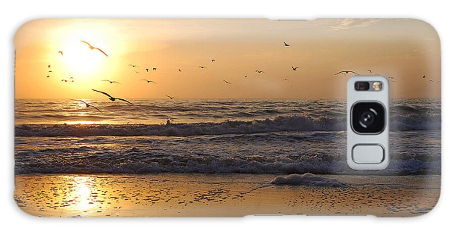 Beach Galaxy S8 Case featuring the photograph Naples Beach by Lorenzo Cassina