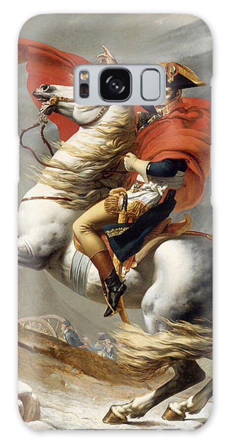 Napoleon Galaxy Case featuring the painting Napoleon Bonaparte on Horseback by War Is Hell Store