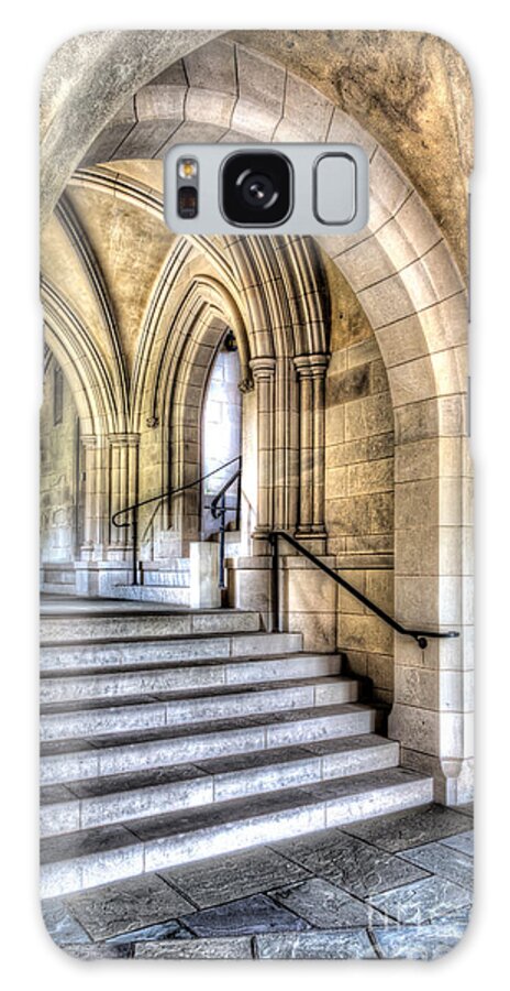 National Cathedral Galaxy Case featuring the photograph National Cathedral passage by Izet Kapetanovic