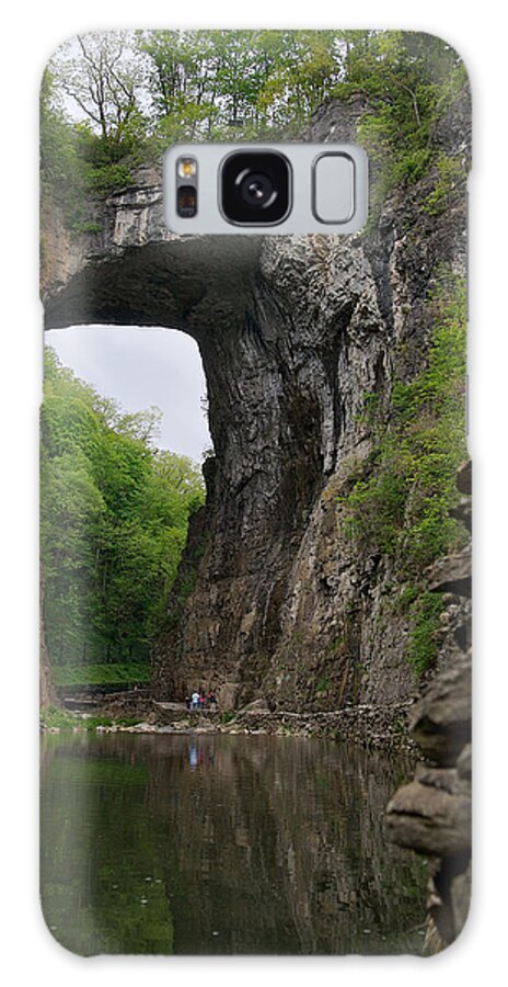 Lawrence Galaxy Case featuring the photograph Natural Bridge by Lawrence Boothby