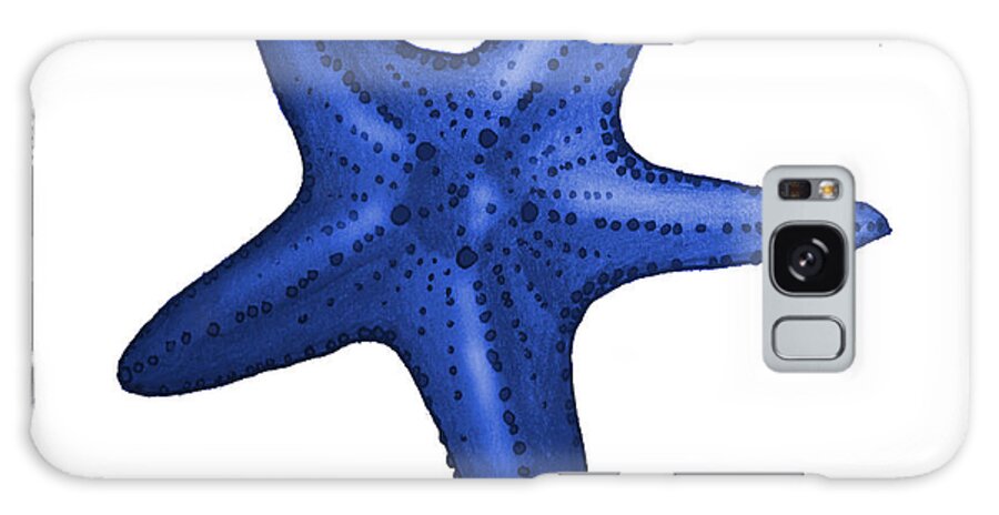 Nautical Galaxy Case featuring the digital art Nautical Blue Starfish by Michelle Eshleman