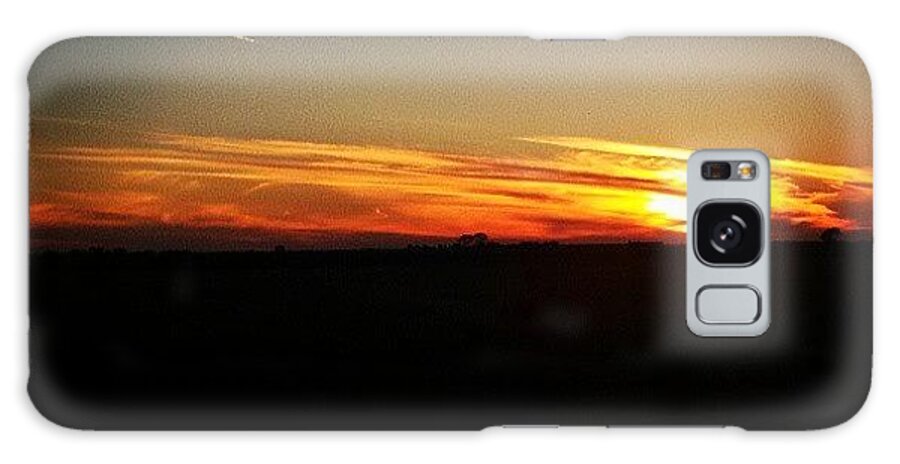 Sunset Galaxy Case featuring the photograph ND Sunset by Aaron Kremer