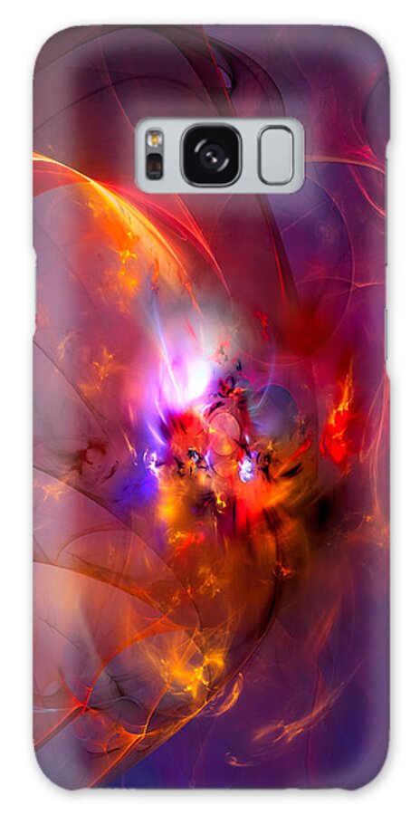 Abstract Galaxy Case featuring the digital art Nebula 88 - Abstract Art by Modern Abstract