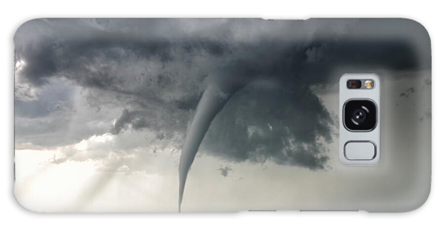 Atmosphere Galaxy Case featuring the photograph Needle-like Cone Tornado by Jason Persoff Stormdoctor