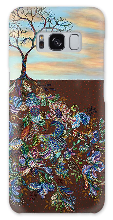 Tree Galaxy Case featuring the painting Neither Praise Nor Disgrace by James W Johnson