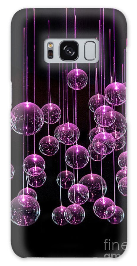 Lights Galaxy Case featuring the photograph Neon Nights by Evelina Kremsdorf