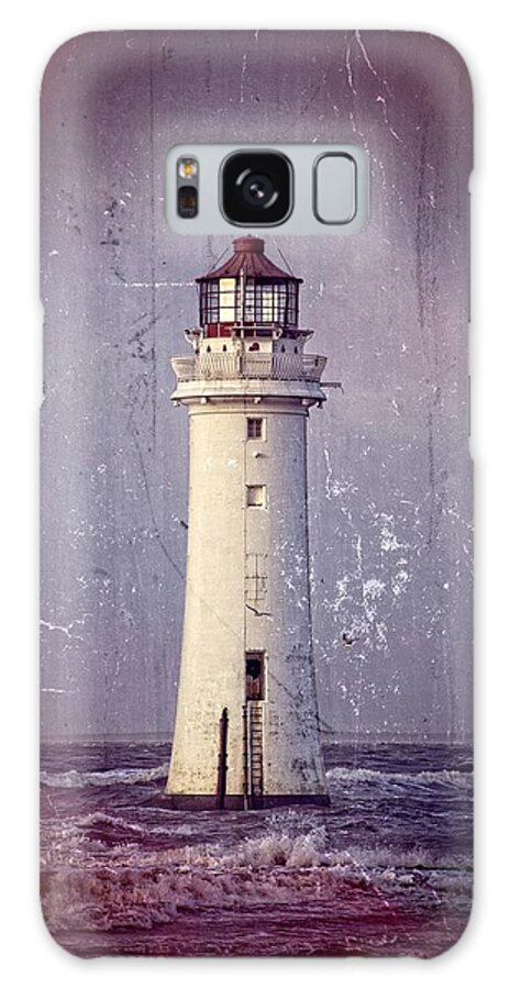 Lighthouse Galaxy Case featuring the photograph New Brighton Lighthouse by Spikey Mouse Photography