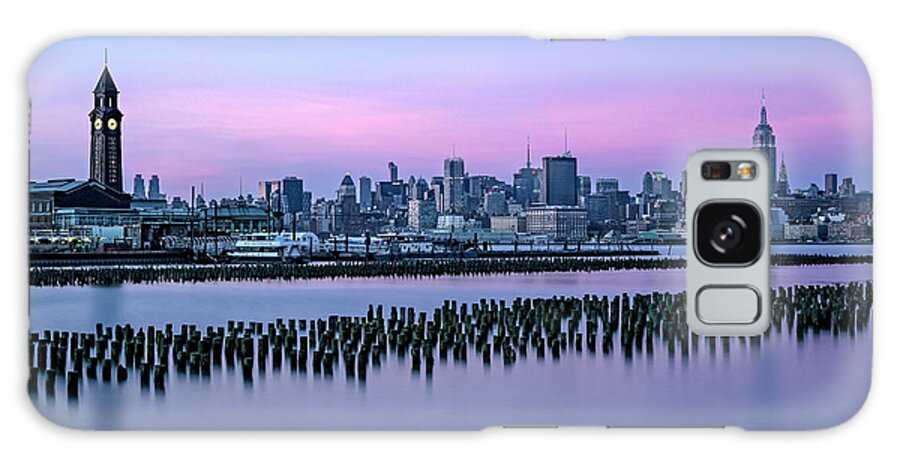 Esb Galaxy S8 Case featuring the photograph New York City Skyline Stillness by Susan Candelario