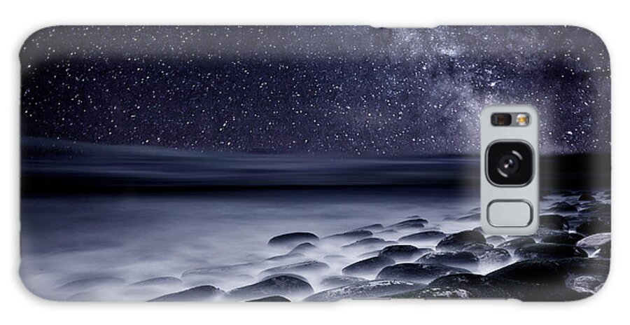 Rocks Galaxy Case featuring the photograph Night shadows by Jorge Maia
