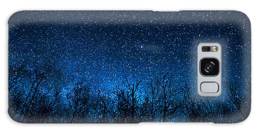 Night Sky Galaxy Case featuring the photograph Night Stars by Lori Dobbs