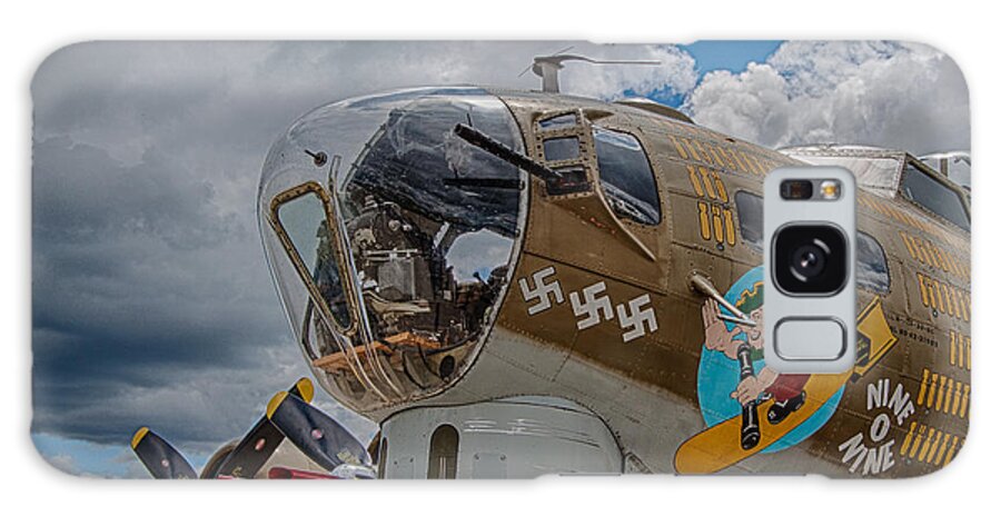 B17 Galaxy Case featuring the photograph Nine O' Nine Warbird by Mike Burgquist