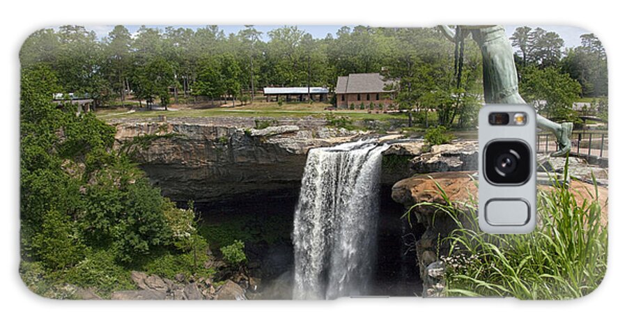 Noccalula Galaxy S8 Case featuring the photograph Noccalula Falls in Gadsden by Carol M Highsmith