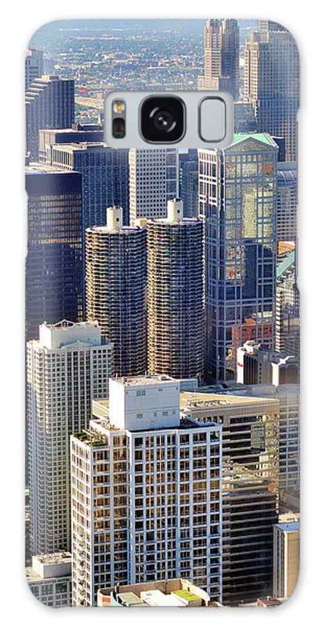 Chicago River Galaxy Case featuring the photograph North Loop Density by Bruce Leighty