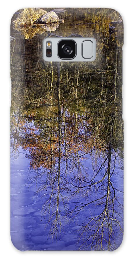 Reflection Galaxy Case featuring the photograph November River Reflection by Michael Dougherty